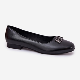 Vinceza Elegantes bailarinas femeninas con decoración de Vincez 62206 Black negro 4