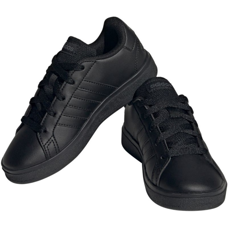 Adidas Grand Court estilo de vida tenis Lace-Up FZ6159 Zapatos negro 1