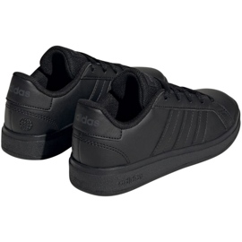 Adidas Grand Court estilo de vida tenis Lace-Up FZ6159 Zapatos negro 2