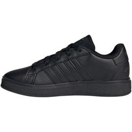 Adidas Grand Court estilo de vida tenis Lace-Up FZ6159 Zapatos negro 4