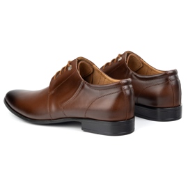 Olivier Zapatos para hombres cuero formal 301l marrón 5