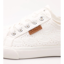 Big Star Women's Sneakers con patrón W274925 White blanco 1