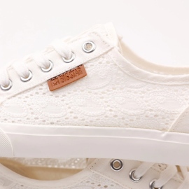 Big Star Women's Sneakers con patrón W274925 White blanco 2
