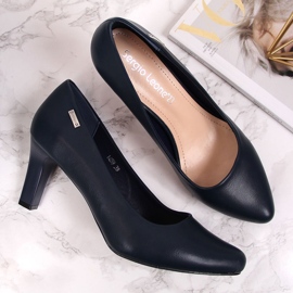 Bombas en el Sergio Leone Navy Blue Post azul 1