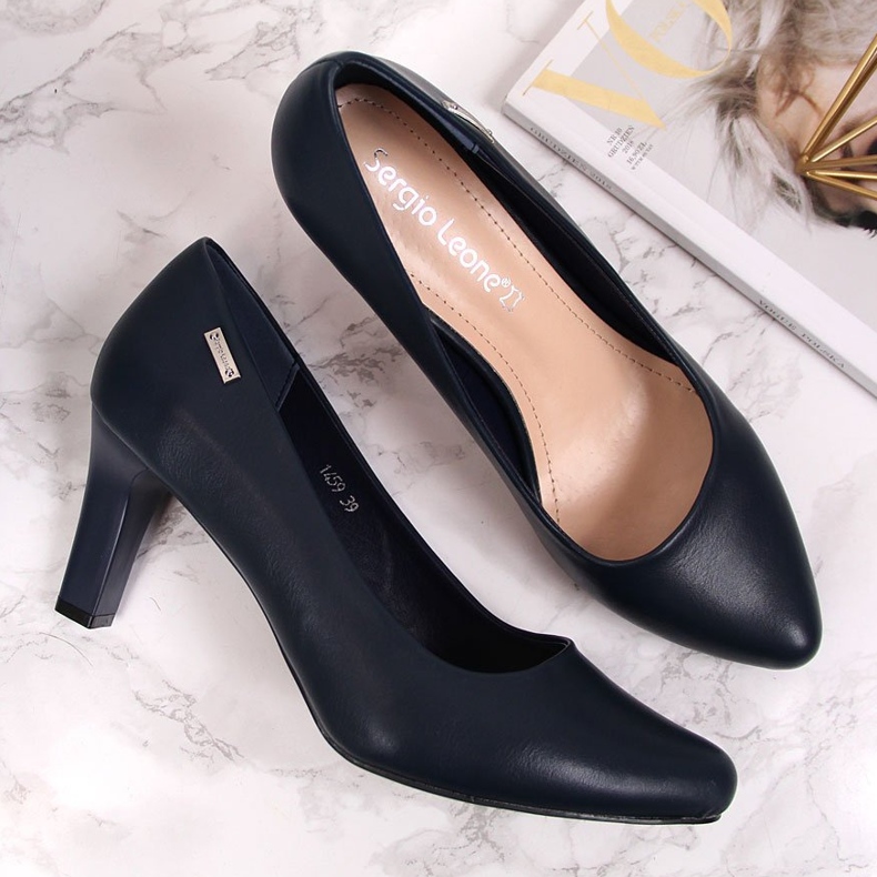 Bombas en el Sergio Leone Navy Blue Post azul 1 Bombas en el Sergio Leone Navy Blue Post azul 1