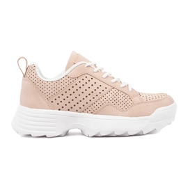 Kylie Zapatillas deportivas ligeras caladas rosado 3