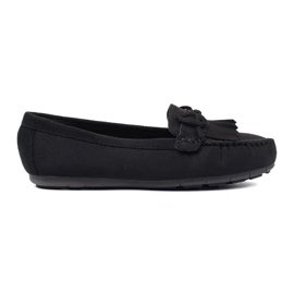 Fama Mocasines con lazo negro 4