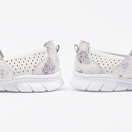 Goodin Ballerinas deportivas de cuero de cuero blanco blanco 1 Goodin Ballerinas deportivas de cuero de cuero blanco blanco 1