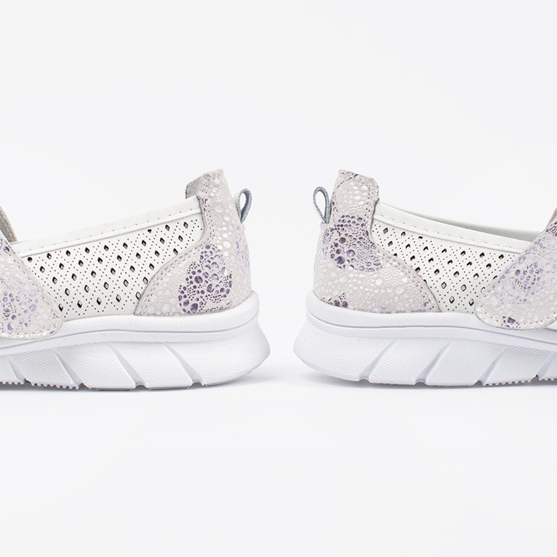 Goodin Ballerinas deportivas de cuero de cuero blanco blanco 1 Goodin Ballerinas deportivas de cuero de cuero blanco blanco 1