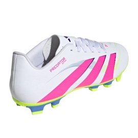 Adidas Predator Club FG/MG ID1323 Zapatos de fútbol blanco 2