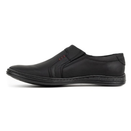 Polbut Slip-on hombre en piel 334N Plb negro 3