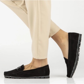 Filippo dp3630/25 mocasines de cuero bk negro 6