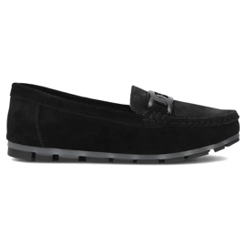 Filippo dp3630/25 mocasines de cuero bk negro 4