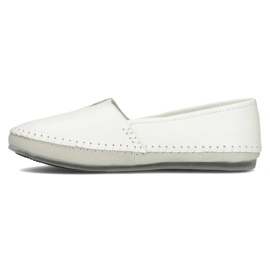 Filippo DP031/25 mocasines de cuero blanco 7