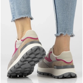 Filippo DP7070/25 zapatillas de cuero beige 3