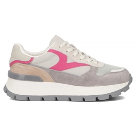 Filippo DP7070/25 zapatillas de cuero beige 4