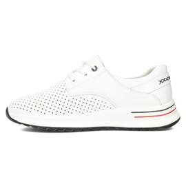 Filippo DP6022/25 zapatillas de cuero blanco 12