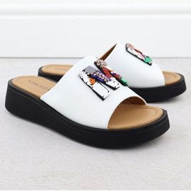 Zapatillas blancas para mujeres Vinceza 66623 blanco 3