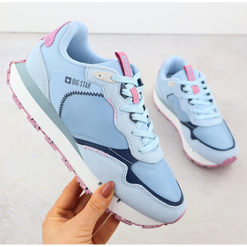 Zapatos deportivos femeninos azul big star rr274236 1