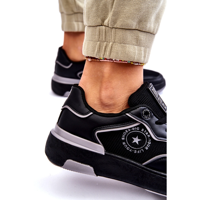 Women's Big Star LL27444443 Black-Share Sports Shoes negro 3 Women's Big Star LL27444443 Black-Share Sports Shoes negro 3