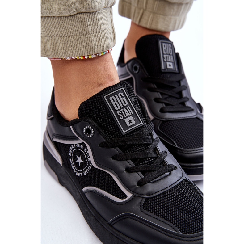 Women's Big Star LL27444443 Black-Share Sports Shoes negro 1 Women's Big Star LL27444443 Black-Share Sports Shoes negro 1