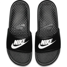 Nike Benassi JDI 343880 090 Flip Black -Flops negro 2