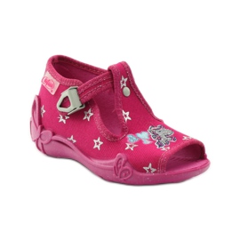 Zapatillas befado para niños zapatillas 213p102 rosa gris 1