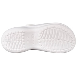 Zueco Crocs W Classic Bae W 206302-100 blanco 4