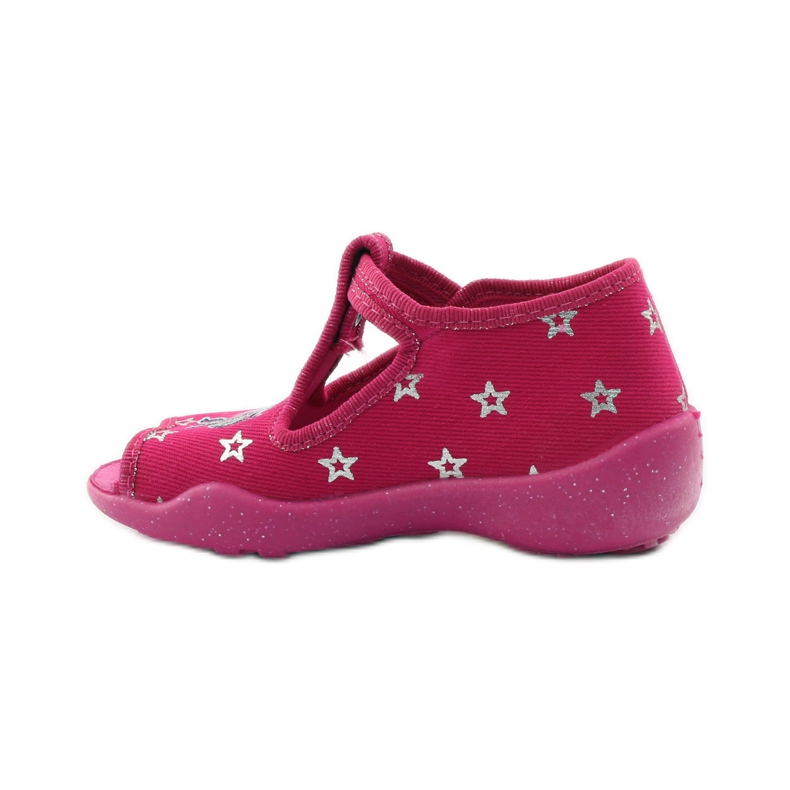Zapatillas befado para niños zapatillas 213p102 rosa gris 2