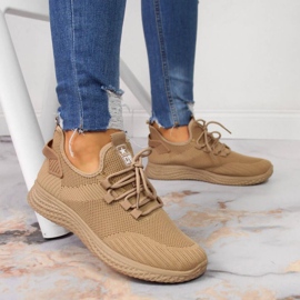 Novedad W EVE268A deportivas beige 8