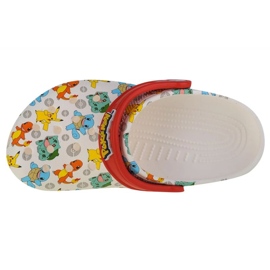 Zapatillas Crocs Pokemon Classic Kids Clog Jr 207739-94S blanco 6