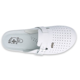 Befado Dr. Inforto de zapatillas blancas para hombres 157M102 blanco 3