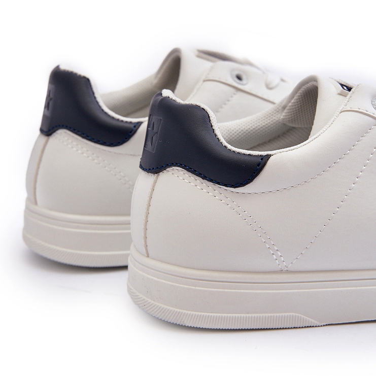 Zapatillas Bajas para Hombre Piel Ecológica Big Star NN174282 Blanco 1