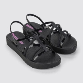 Ipanema Diversa Flatom 27238 BH322 Sandalias negras negro 1