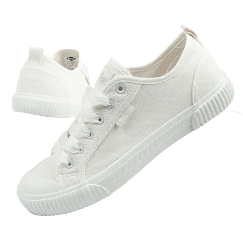Lee Cooper LCW-25-02-3280L Zapatos de zapatillas blancas blanco 1