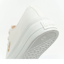 Lee Cooper LCW-25-02-3289L zapatos de zapatillas blancas blanco 6