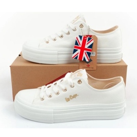 Lee Cooper LCW-25-02-3289L zapatos de zapatillas blancas blanco 9