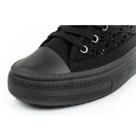 Lee Cooper LCW-23-44-1618L Zapatos de encaje negro zapatillas 5