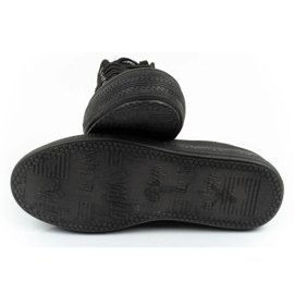 Lee Cooper LCW-23-44-1618L Zapatos de encaje negro zapatillas 8