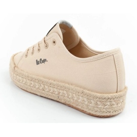 Lee Cooper LCW-25-44-3215L zapatos beige alpargatas 4