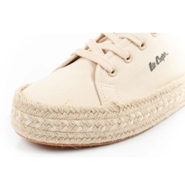 Lee Cooper LCW-25-44-3215L zapatos beige alpargatas 5