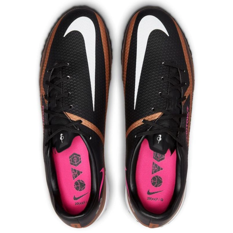 Zapatillas de fútbol Nike Phantom GT2 Academy Qatar Tf DR5965 810 negro 2