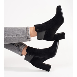 Goodin Botines negros de ante 3