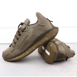 Zapatos deportivos masculinos marrones mcArthur mc4 verde 3
