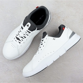 Zapatos deportivos de cuero para hombres blancos mcArthur MC19 4