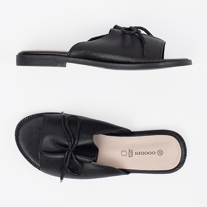 Goodin Aletas negras con un arco negro 1