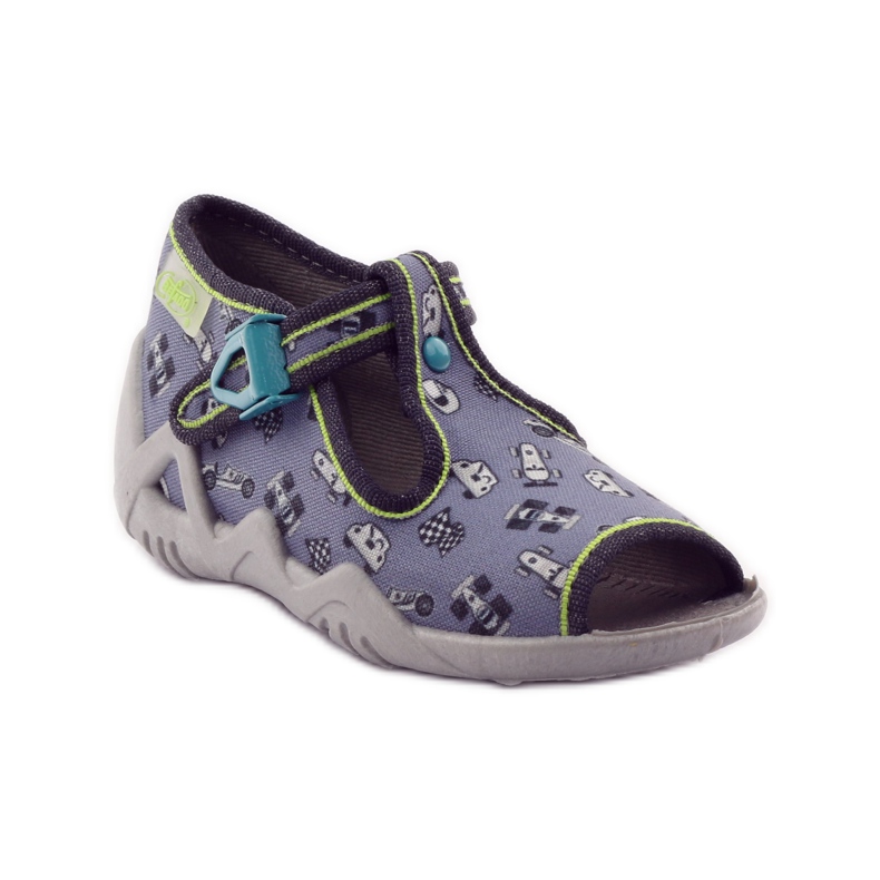 Zapatillas befado 217p092 chasers verde gris negro blanco 1