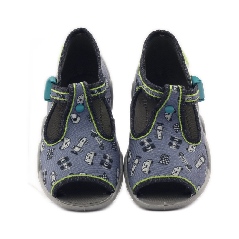 Zapatillas befado 217p092 chasers verde gris negro blanco 4