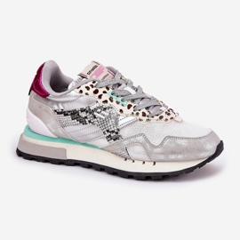 Zapatillas deportivas para mujeres D.Franklin DFSH378006 Plata 5