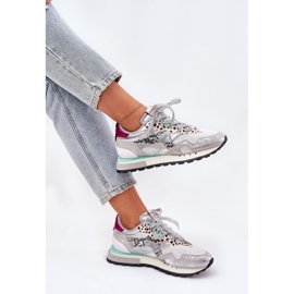 Zapatillas deportivas para mujeres D.Franklin DFSH378006 Plata 9